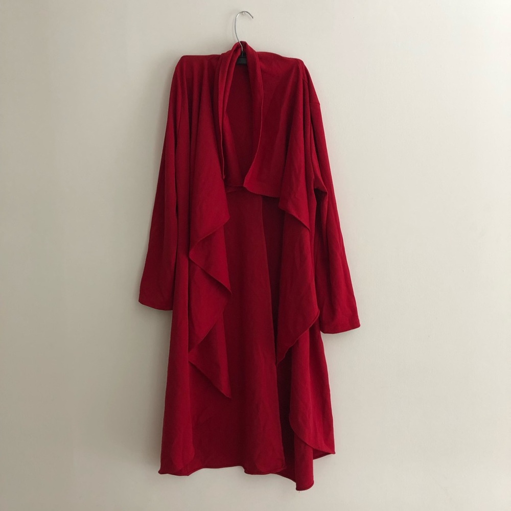 Long Sleeve Open Front “Cape Jacket”